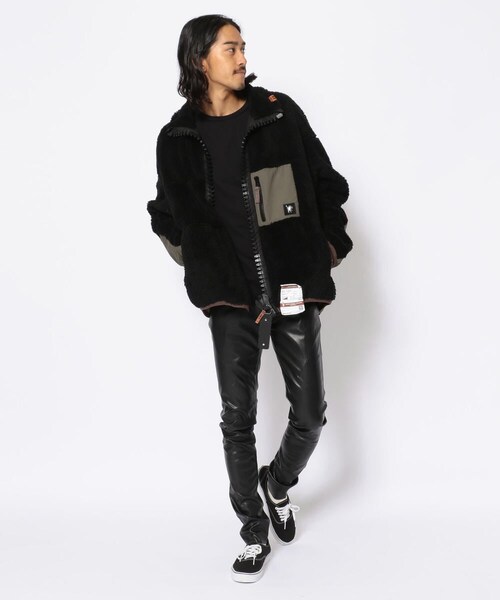 MIHARAYASUHIRO（ミハラヤスヒロ）の「Maison MIHARAYASUHIRO/WIDE BACK BOA BZ（ジャケット/アウター・メンズ・BLACK・46/48）」の11枚目の写真