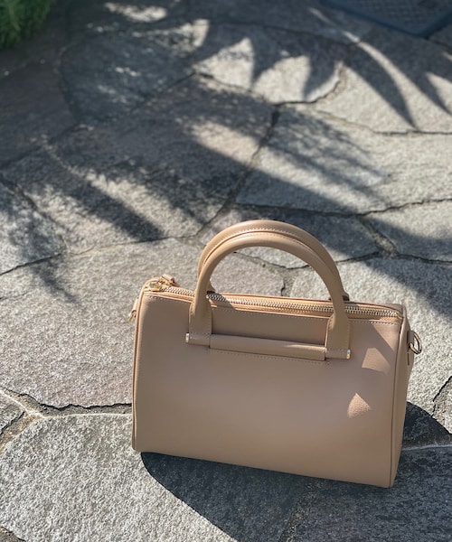 RIVE DROITE（リヴドロワ）の「【story.(ストーリー)】別注カラーボストン（ボストンバッグ・レディース・ベージュ/グリーン/サックスブルー・F）」の2枚目の写真