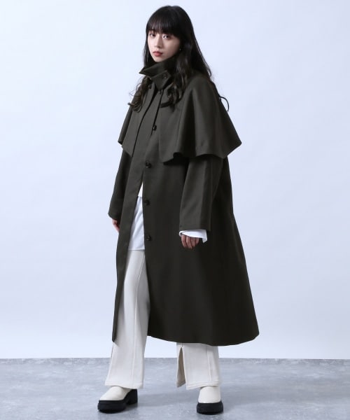 HARE（ハレ）の「ケープステンカラーコート（）」 - WEAR