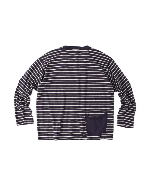 45R（フォーティファイブアール）の「マリンボーダー天竺の908オーシャンTシャツ（その他・その他）」の3枚目の写真