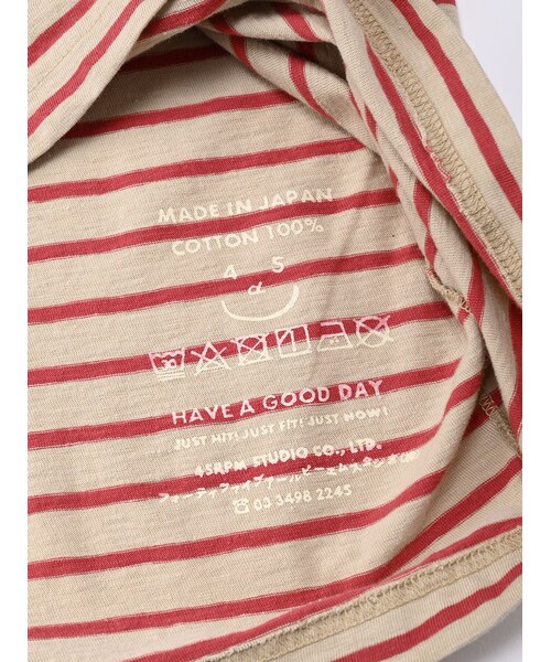 45R（フォーティファイブアール）の「マリンボーダー天竺の908オーシャンTシャツ（その他・その他）」の12枚目の写真