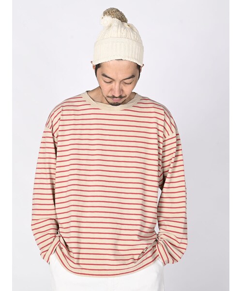 45R（フォーティファイブアール）の「マリンボーダー天竺の908オーシャンTシャツ（その他・その他）」の7枚目の写真