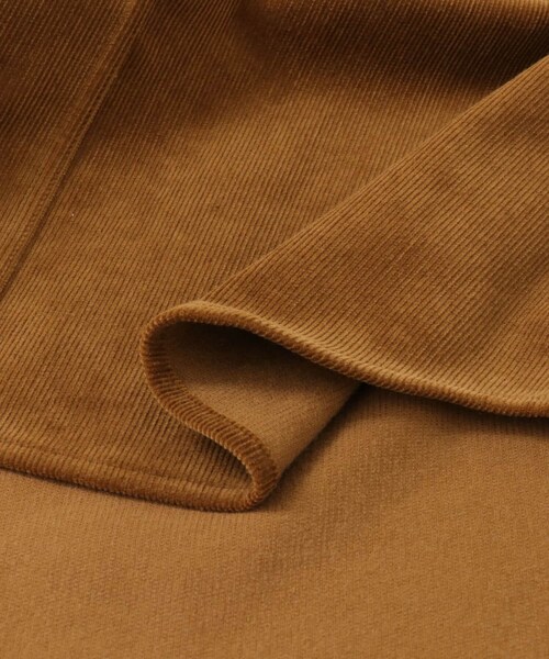 UNFIL（アンフィル）の「unfil shankar corduroy shirt jacket（その他・レディース・lightgreen(WEB限定)/tanbrown・0）」の9枚目の写真