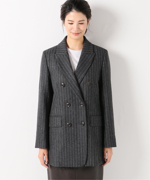 IENA（イエナ）の「LA TORRE ピンストヘリンボンジャケット（）」 - WEAR