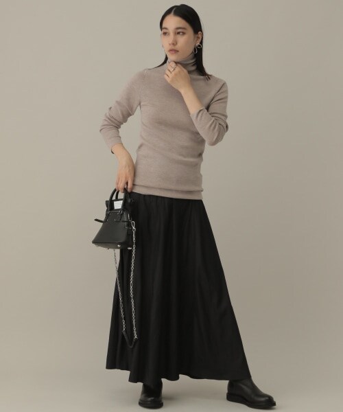 Chaos（カオス）の「18G梳毛タートルネックニットプルオーバー