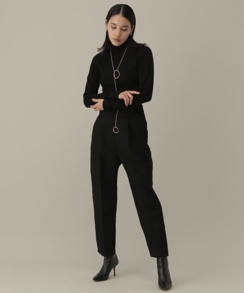 Chaos（カオス）の「18G梳毛タートルネックニットプルオーバー