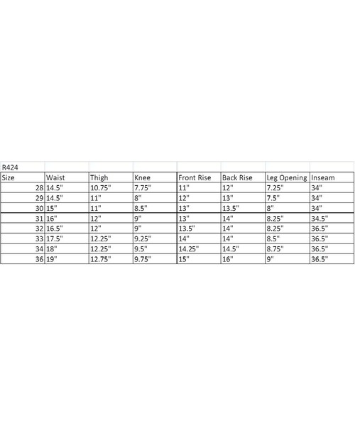 TUCKSHOP（タックショップ）の「RED CLOUD R424, 14.5oz SLIM STRAIGHT DENIM JEANS (WUKONG)（パンツ・メンズ・other・36/34/33/32/31/30/29/28）」の16枚目の写真