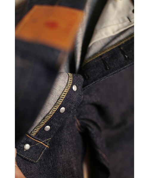 TUCKSHOP（タックショップ）の「RED CLOUD R424, 14.5oz SLIM STRAIGHT DENIM JEANS (WUKONG)（パンツ・メンズ・other・36/34/33/32/31/30/29/28）」の11枚目の写真