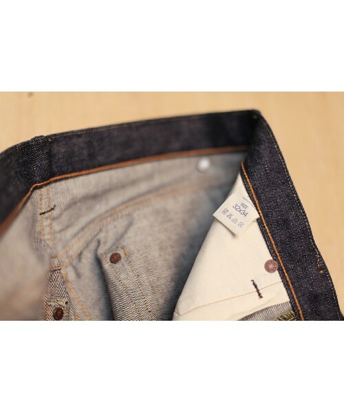 TUCKSHOP（タックショップ）の「RED CLOUD R424, 14.5oz SLIM STRAIGHT DENIM JEANS (WUKONG)（パンツ・メンズ・other・36/34/33/32/31/30/29/28）」の9枚目の写真