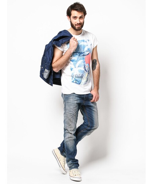 Jeans Diesel R18T8 Stretch Belther-R - Taille 30x32, Coupe Slim Conique - Neuf Avec étiquettes