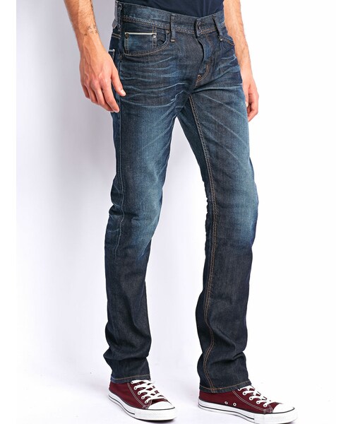 EDWIN(エドウィン)の「Jeans Edwin Sen Sen Black Stretch Skinny Japan Black Selvage Denim, 11 Oz Dark Used(その他・Bleu・Taille 30 (US) Longueur 33/Taille 31 (US) Longueur 33/Taille 32 (US) Longueur 33/Taille 33 (US) Longueur 33/Taille S/Taille M/Taille L/Taille XL)」の2枚目の写真