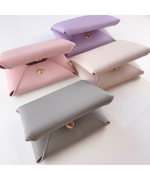 les desseins de DIEU（レデッサンドゥデュー）の「ストーリーレザー sl-2名刺入れ カードケース（名刺入れ・レディース・ピンク/グレー/パープル/ベージュ・FREE）」の8枚目の写真