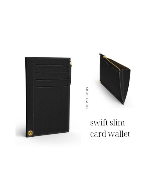 les desseins de DIEU（レデッサンドゥデュー）の「ストーリーレザー sl-4ミニマジックウォレット ミニウォレット スリムウォレット（財布・レディース・ホワイト/ブラック/グレー/ピンク・FREE）」の2枚目の写真