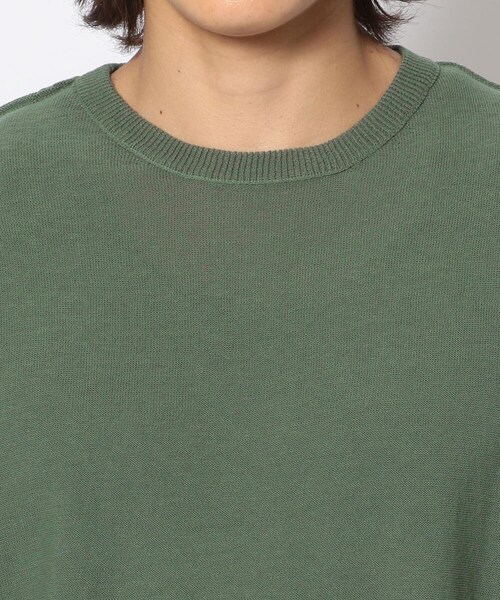 BACKLASH（バックラッシュ）の「ISAMUKATAYAMA BACKLASH THE COVERS/バックラッシュ ザ カバーズ/COTTON KNIT PULLOVER（トップス・メンズ・BLACK/GREY/GREEN・F）」の4枚目の写真