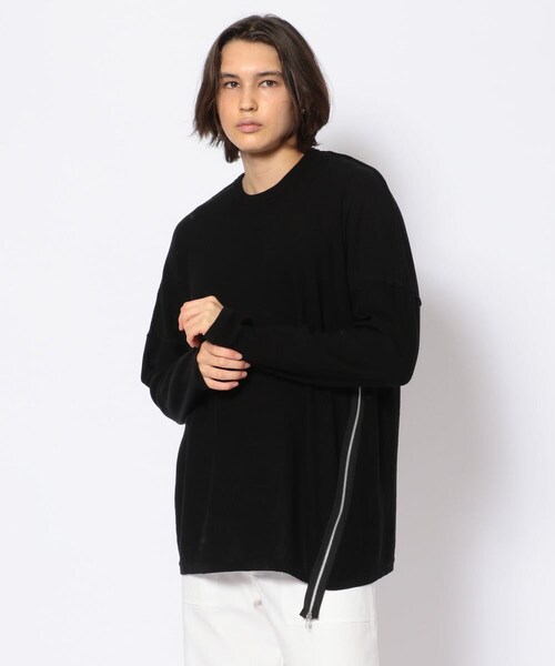 BACKLASH（バックラッシュ）の「ISAMUKATAYAMA BACKLASH THE COVERS/バックラッシュ ザ カバーズ/COTTON KNIT PULLOVER（トップス・メンズ・BLACK/GREY/GREEN・F）」の10枚目の写真