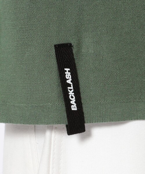 BACKLASH（バックラッシュ）の「ISAMUKATAYAMA BACKLASH THE COVERS/バックラッシュ ザ カバーズ/COTTON KNIT PULLOVER（トップス・メンズ・BLACK/GREY/GREEN・F）」の8枚目の写真