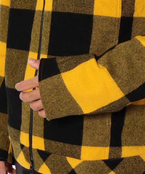 BACKLASH（バックラッシュ）の「ISAMUKATAYAMA BACKLASH/イサムカタヤマ バックラッシュ/RANDOMLCHECK ZIP BLOUSON（ジャケット/アウター・メンズ・YELLOW・M/L）」の6枚目の写真