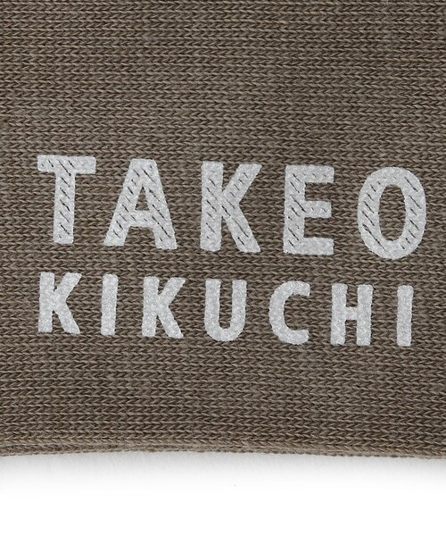 TAKEO KIKUCHI（タケオキクチ）の「ハイゲージ カジュアルソックス（レッグウェア・メンズ・タバコブラウン(154)/ディープネイビー(195)・00）」の6枚目の写真