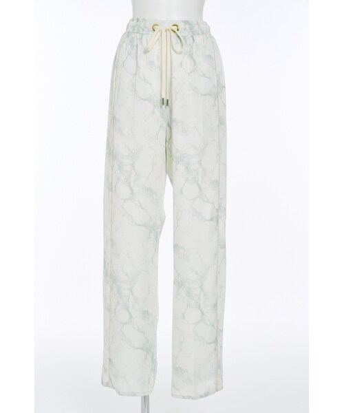 Crayme,（クレイミー）の「Smoke Marble Pants（その他パンツ・レディース・ホワイト/ブルー/ブラック・SMALL/MEDIUM）」の2枚目の写真