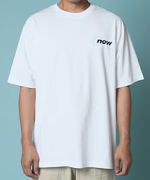 newレタリング半袖Tシャツ