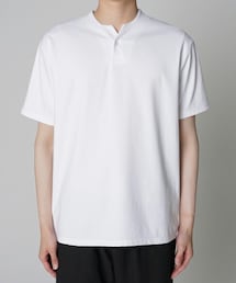 D'MENS by DHOLIC | ワンボタンヘンリーネックTシャツ(Tシャツ/カットソー)