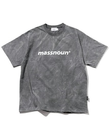 D'MENS by DHOLIC | [Massnoun] タイダイラウンド半袖Tシャツ(BLACK)(Tシャツ/カットソー)