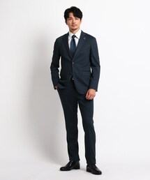 TAKEO KIKUCHI（タケオキクチ）の「抗ウイルス 絣縞 スーツ（ジャケット/アウター・メンズ）」