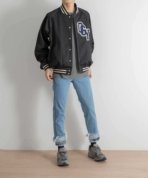 FACETASM(ファセッタズム)の「FACETASM CROPPED PRINT DENIM PANTS(その他・メンズ・INDIGO・3/4)」の2枚目の写真