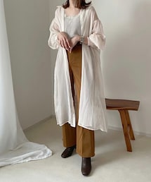 chocomee | シアーロングシャツ(シャツ/ブラウス)