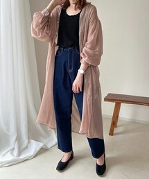 chocomee | シアーロングシャツ(シャツ/ブラウス)