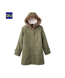 GU | （GU）中綿モッズコート(ジャケット/アウター)
