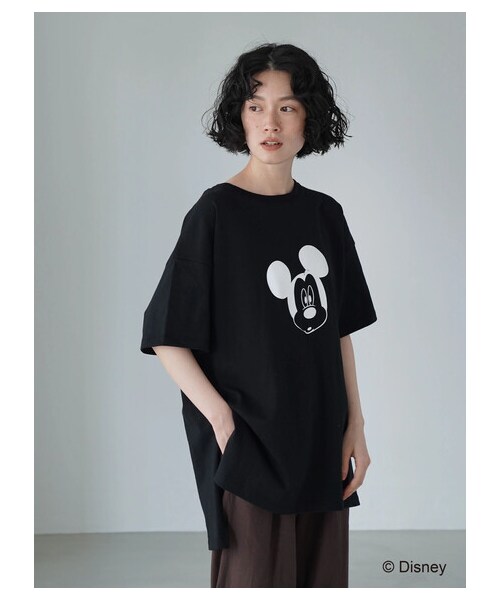 AMERICAN HOLIC(アメリカンホリック)の「ミッキーサイドスリットカットプルオーバー(トップス・オフホワイト/ブラック・F)」の22枚目の写真