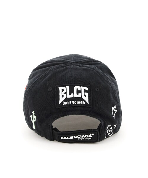 BALENCIAGA バレンシアガ　帽子 Balenciaga バレンシアガ キャップ 野球帽 帽子 男女兼用