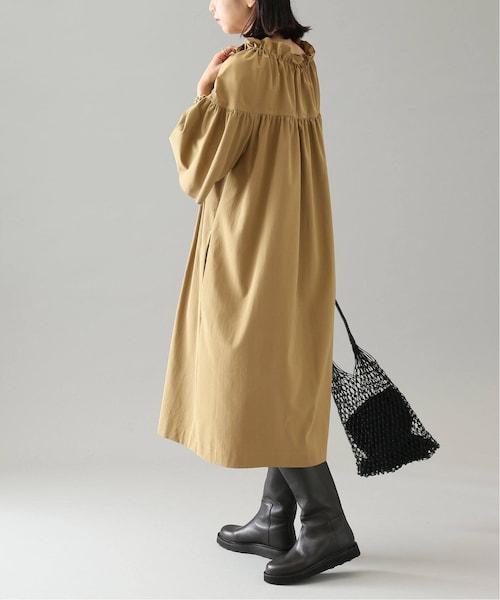 VERMEIL par iena　ミラノタフタギャザーワンピース VERMEIL par iena（ヴェルメイユパーイエナ）の「ミラノタフタ