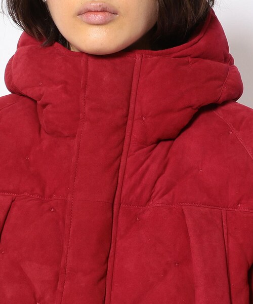 BACKLASH(バックラッシュ)の「ISAMUKATAYAMA BACKLASH/KANGAROO SUEDE “POLISH WHITE GOOSE DOWN PARKA"(その他・メンズ・RED/BROWN・S/M/L)」の5枚目の写真