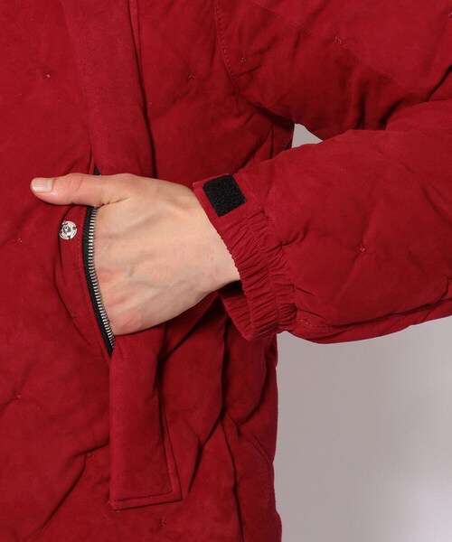 BACKLASH(バックラッシュ)の「ISAMUKATAYAMA BACKLASH/KANGAROO SUEDE “POLISH WHITE GOOSE DOWN PARKA"(その他・メンズ・RED/BROWN・S/M/L)」の8枚目の写真