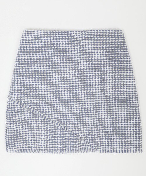 imvely（-）の「[IMVELY] Twoチェックミニスカート（スカート・レディース・화이트・FREE0(ミニブリー/XS~M), FREE1(一般ブリー/XS~M)）」の2枚目の写真