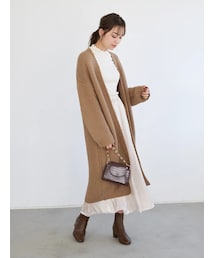 earth music&ecology | ロービングニットコート(ジャケット/アウター)