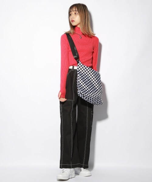 PAGEBOY（ページボーイ）の「カラータートルニット【WEB先行アイテム】（トップス・ピンク/グリーン/ブルー・FREE）」の6枚目の写真