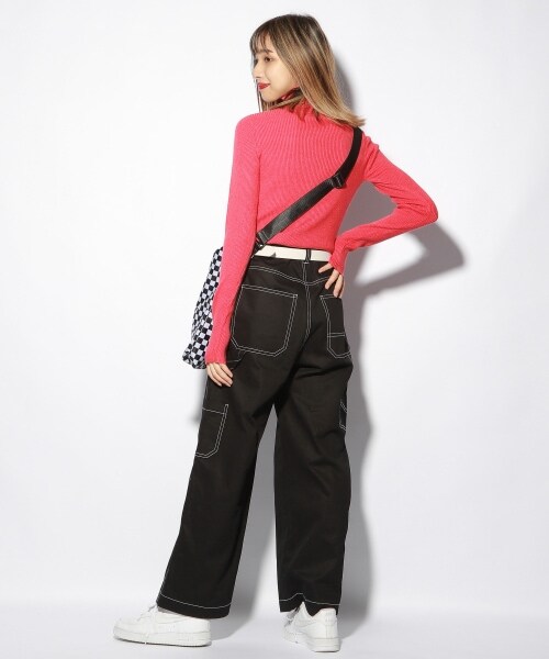 PAGEBOY（ページボーイ）の「カラータートルニット【WEB先行アイテム】（トップス・ピンク/グリーン/ブルー・FREE）」の7枚目の写真