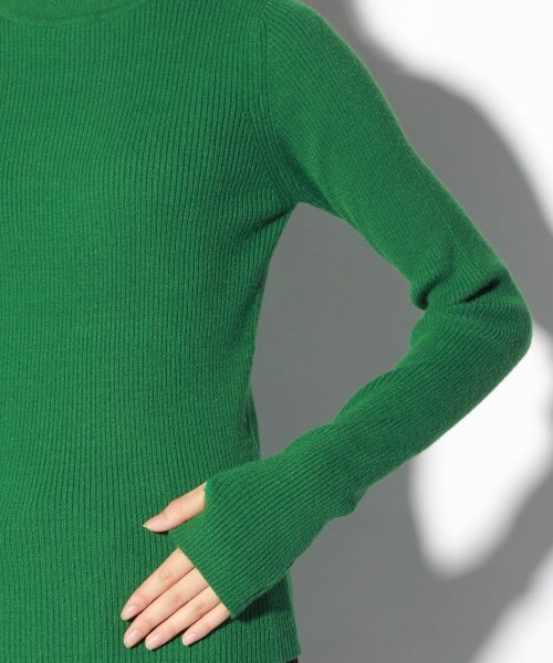 PAGEBOY（ページボーイ）の「カラータートルニット【WEB先行アイテム】（トップス・ピンク/グリーン/ブルー・FREE）」の20枚目の写真