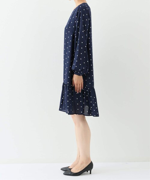 Spick & Span（スピックアンドスパン）の「Solar short dress（ワンピース/ドレス・ブラック/(001)/フリー/在庫あり）」の4枚目の写真