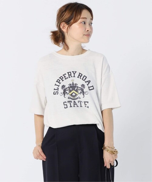 Deuxieme Classe（ドゥーズィエムクラス）の「*プリント 半袖Tシャツ