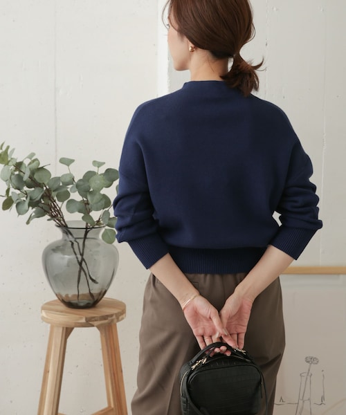 URBAN RESEARCH DOORS - URBAN RESEARCH DOORS ボトルネックKNITプルオーバー URBAN RESEARCH DOORS｜『蓄熱』ボトルネックKNITプルオーバー