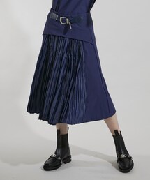 TOGA PULLA（トーガ　プルラ）の「ポリエステルタフタジャージースカート TP12-JG282（その他・レディース）」