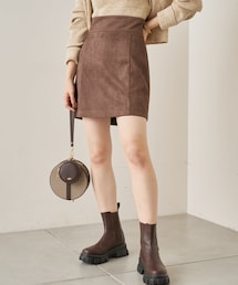 Chico | 【カタログ掲載商品】ウエスト切替台形ミニスカート(スカート)