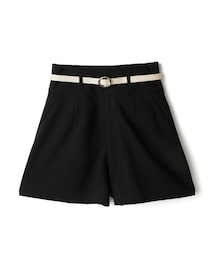 GRL | ベルト付きハイウエストショートパンツ(その他パンツ)