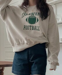 [URBANROSY] FOOTBALLスウェット