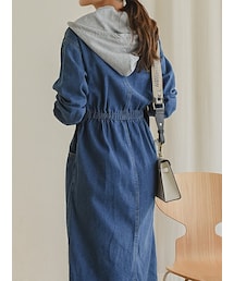 EVERY NANA | フォーエバーデニムワンピース(ドレス)