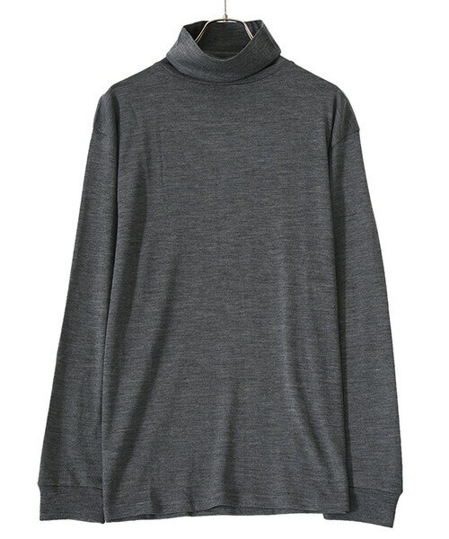 Graphpaper（グラフペーパー）の「Washable Wool High Neck Tee（T 